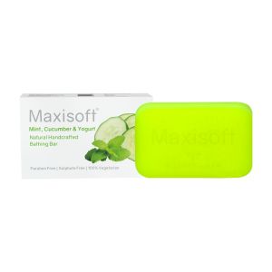 Maxisoft Mint Cucumber & Yogurt Handmade Bathing Bar