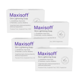 Maxisoft Skin Lightening Soap - 100 gm, Pack of 4
