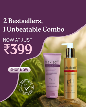 Maxisoft Glow & Repair Duo (Maxisoft Golden Glow Face Wash + Maxisoft Advance Revitalizing Night Cream)