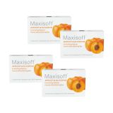 Maxisoft Apricot & Glycerine Exfoliating Handmade Bathing Bar 