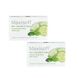 Maxisoft Mint Cucumber & Yogurt Handmade Bathing Bar - Pack of 2